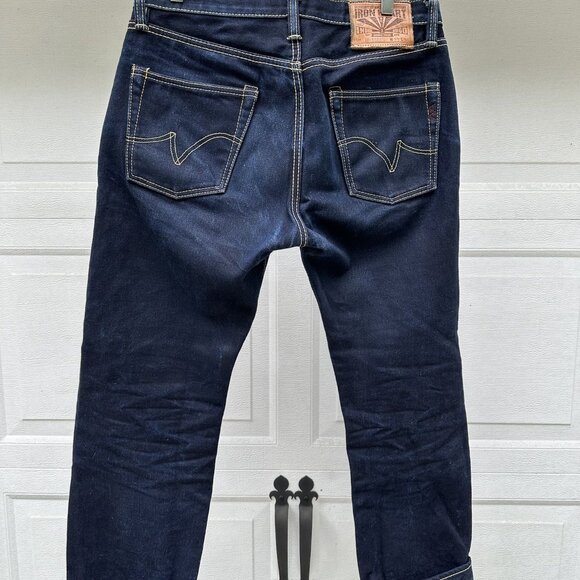 Iron Heart IH-666SII double indigo Japan selvedge denim size 33 - Picture 3 of 10